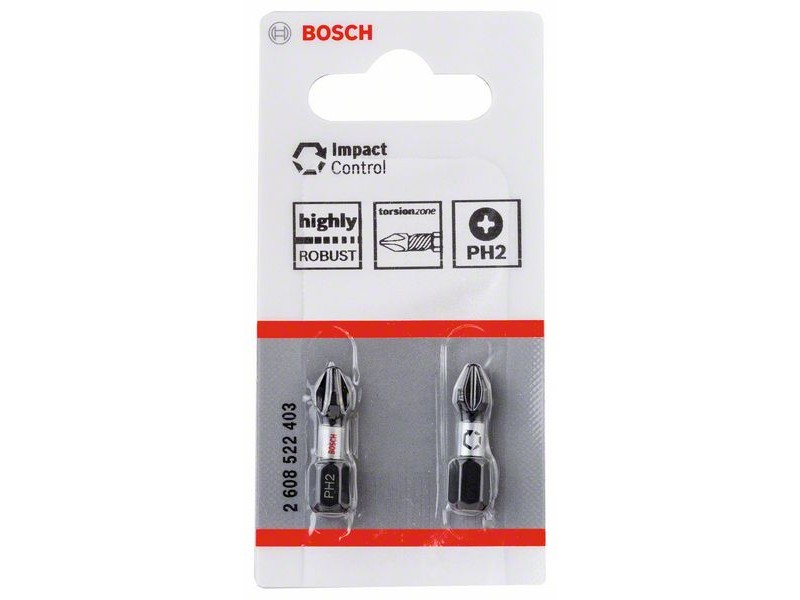 Vijačni nastavek Bosch PRO Phillips Impact, PH2, 25mm, 2608522403